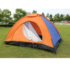 Family Size Camping Tent With 2 Large Windows
