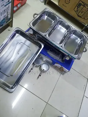 Stainless Steel Triple Tray Chaffing Dish
