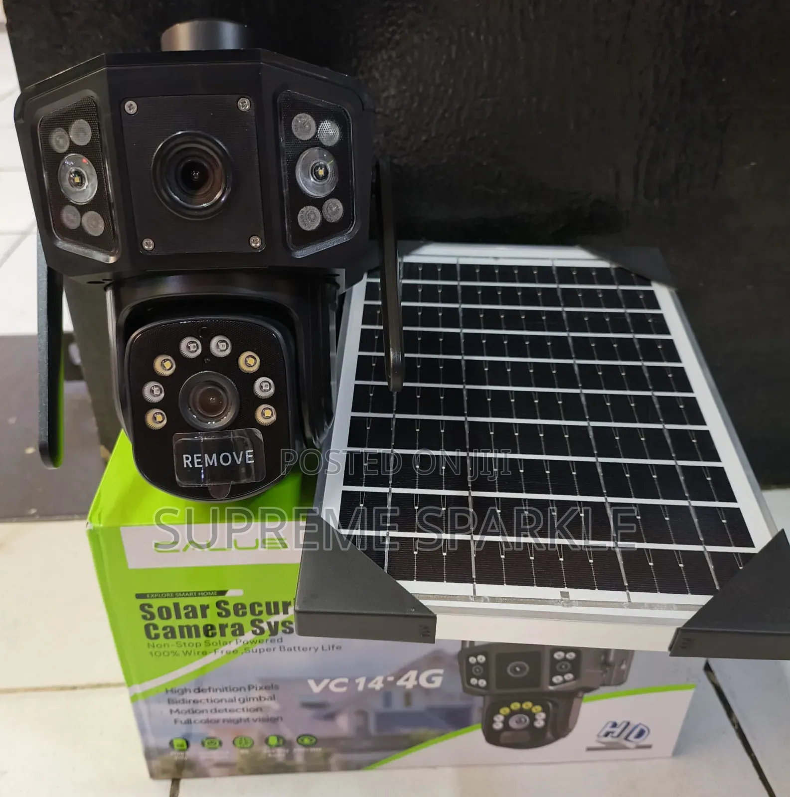 Calus Solar Security Camera CCTV Vc14-4g