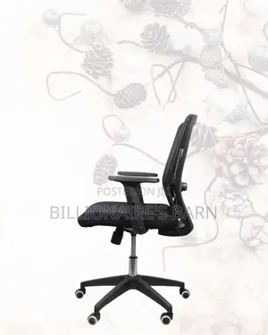 Black Origin Mesh Chair | Build for Daily Productivity | Quiet