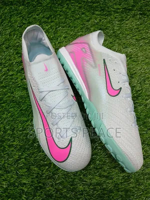 Ocean Cube/Pink Zoom Vapor 16 Trainers