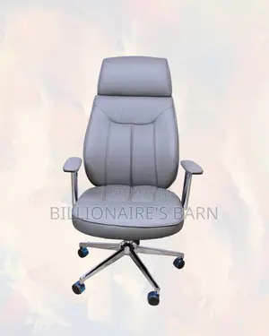 Grey Executive Office Chair | Build for Daily Productivity | Smooth