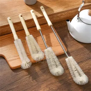 4pcs Long Wooden Handle Bottle Cleaners