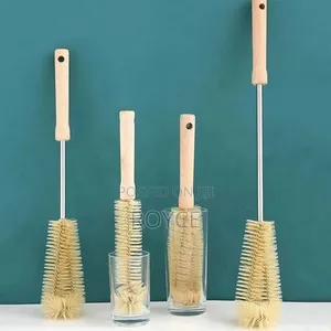4pcs Long Wooden Handle Bottle Cleaners