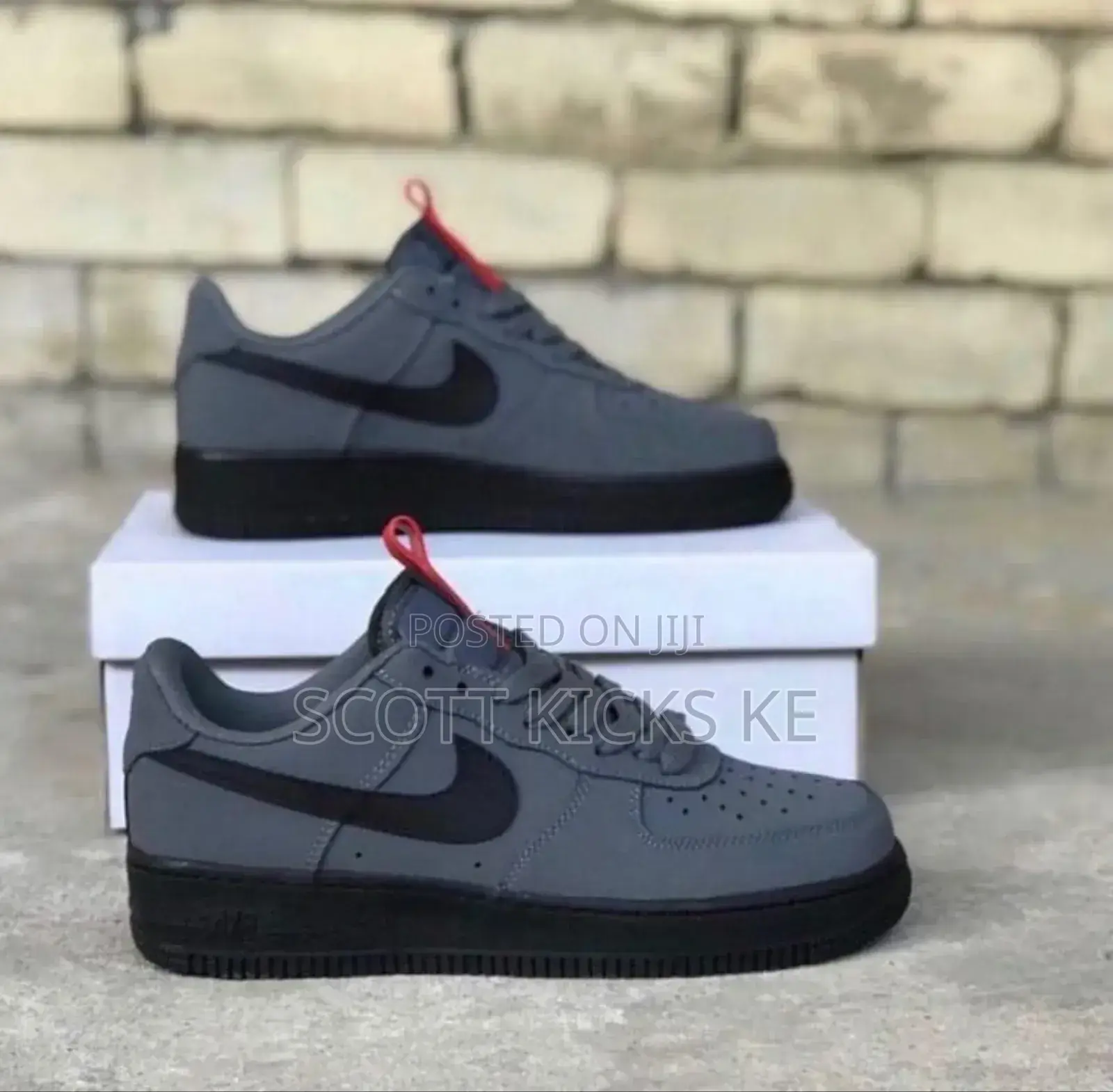 Airforce Grey Black Available.