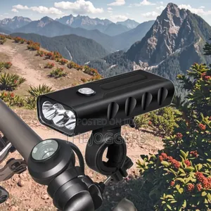 Bike Light Front Lamp Usb Rechargeable Led 5200mah Waterproof