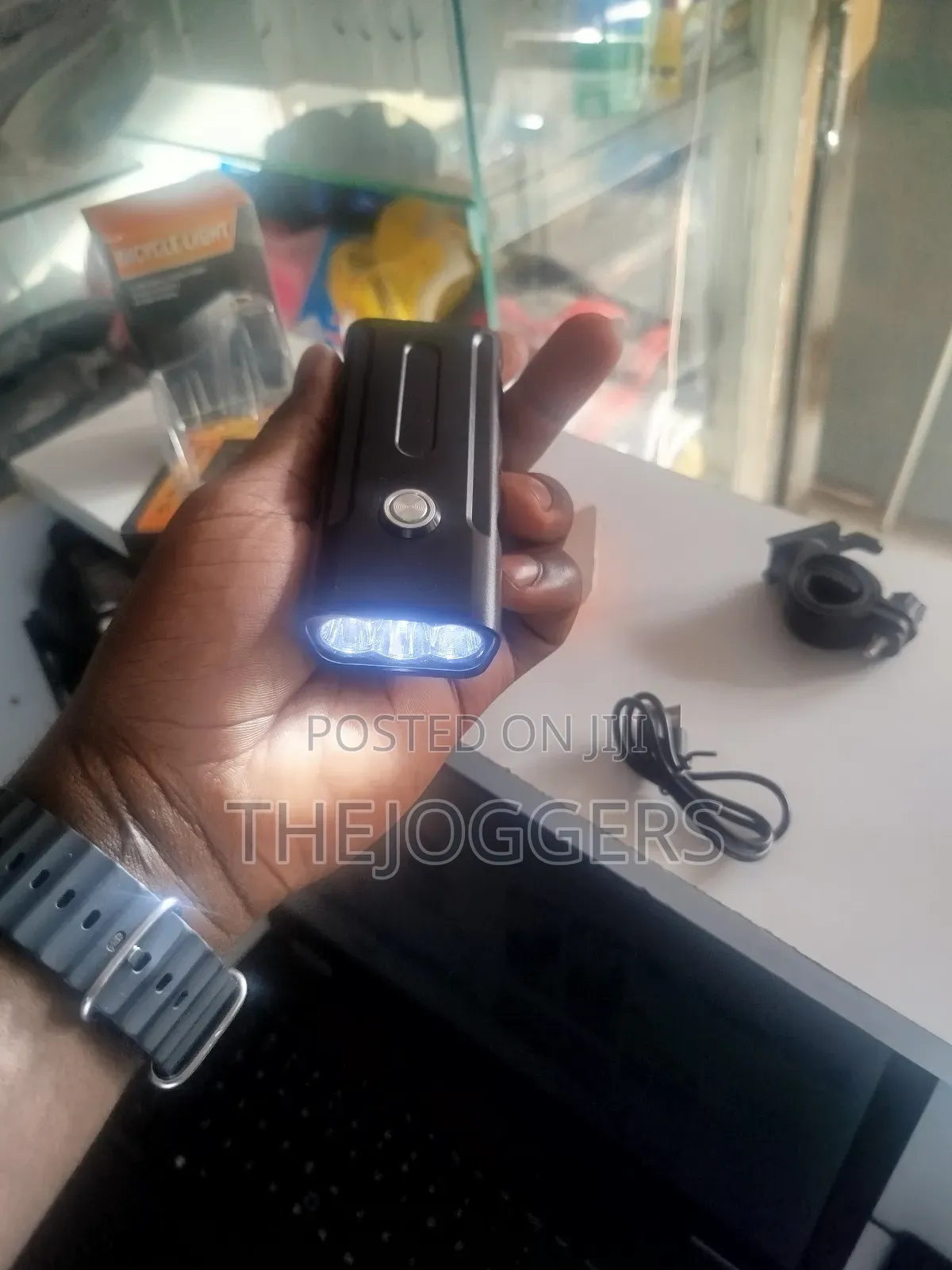 Bike Light Front Lamp Usb Rechargeable Led 5200mah Waterproof