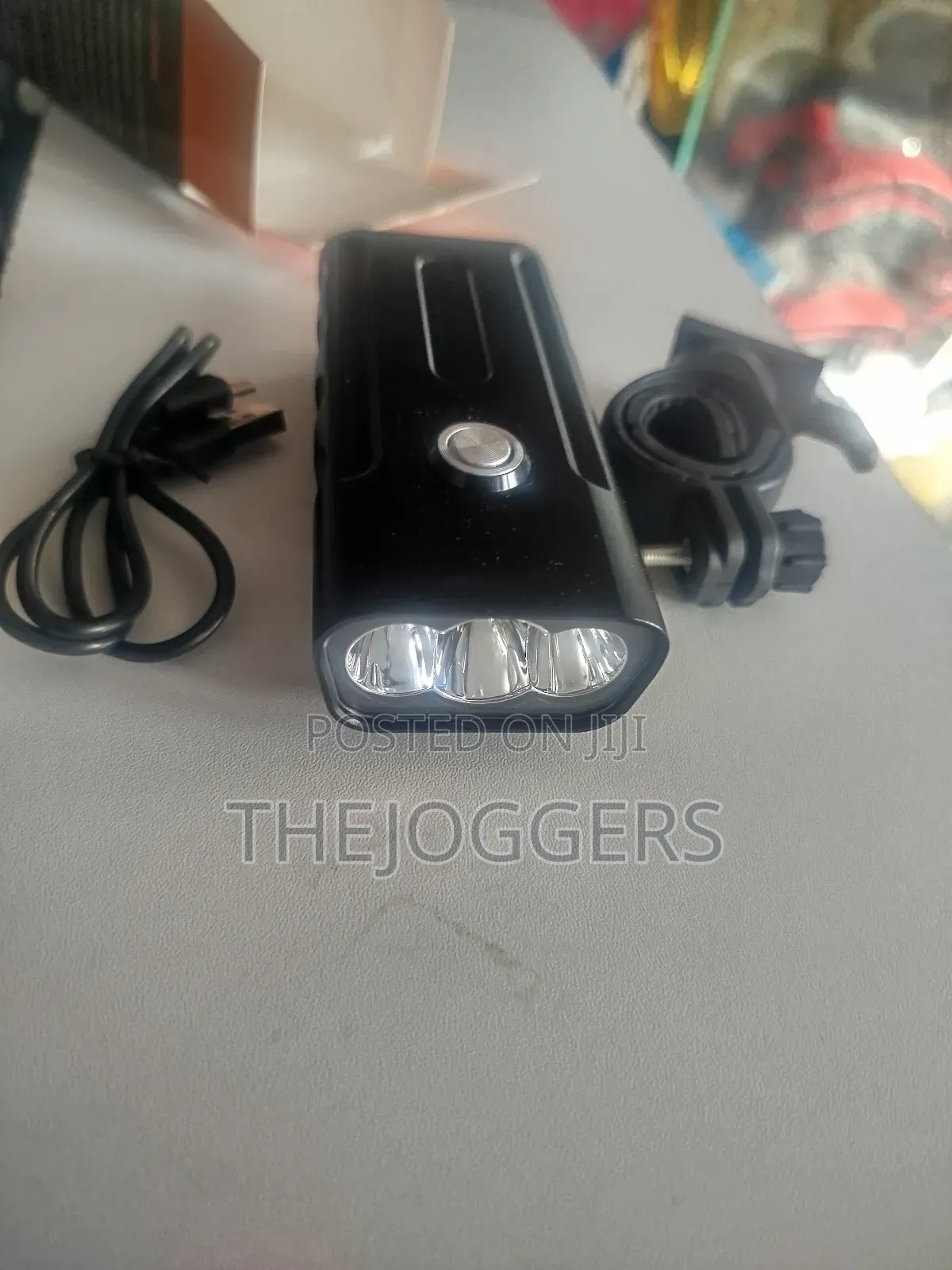 Bike Light Front Lamp Usb Rechargeable Led 5200mah Waterproof