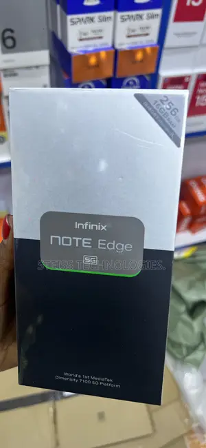 New Infinix Note Edge 256 GB Black
