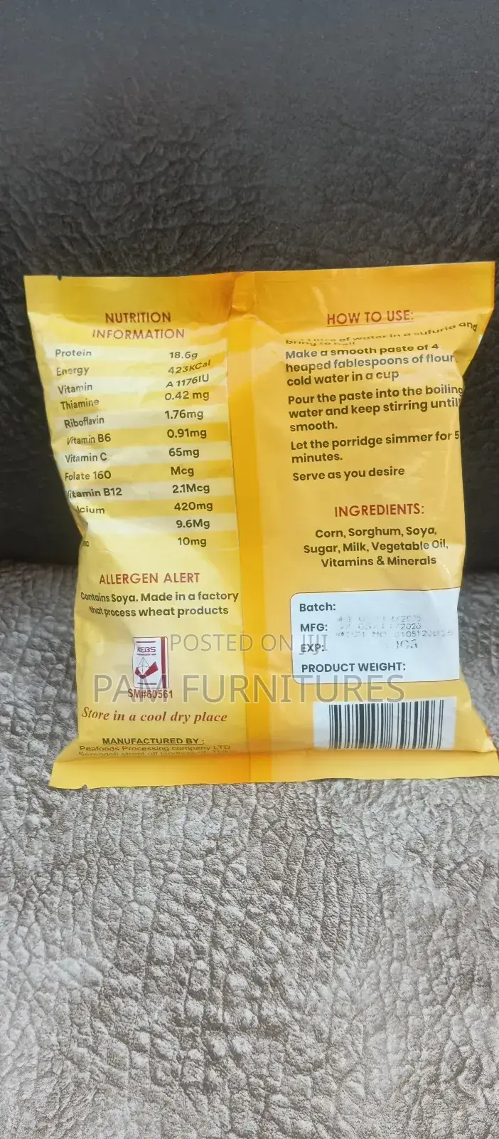 Fortified Blended Uji Flour