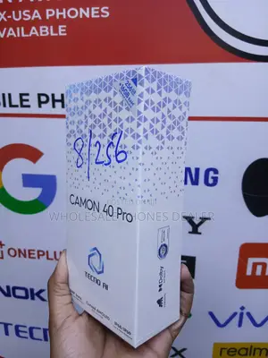 New Tecno Camon 40 Pro 4G 256 GB Black