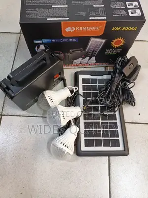 Portable Solar Light Component.Kamisafe Solar Lighting System.