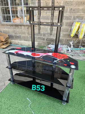 Glass Tv Stand With Mount