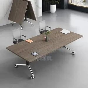Boarroom Tables; Heavy-Duty 2400mm Fold-Away Boardroom Conference Desk