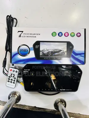 719 7 Inch Monitor With Bluetooth – Clear Display, High Quality