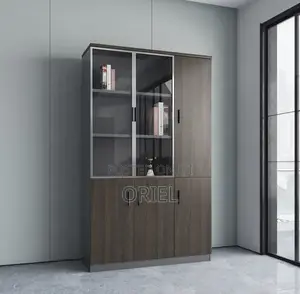 Office Cabinets; Elegant Wooden Executive Office Filing Cupboard