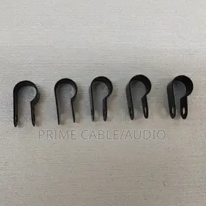 R Type Fixed Cable Clamp Clips Wire Buckle 10mm