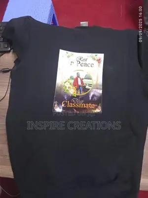 "%Temporal Burial Stickers on Tshirts