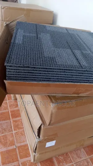 Living Room Perfection With Durable Tile Carpets