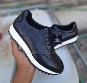 Versace Leather Sneakers
