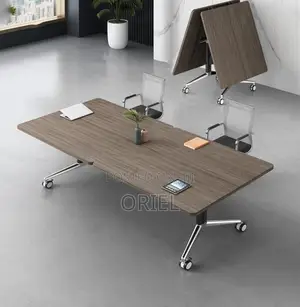 Modern Office Boardroom Table : Foldable Conference Table