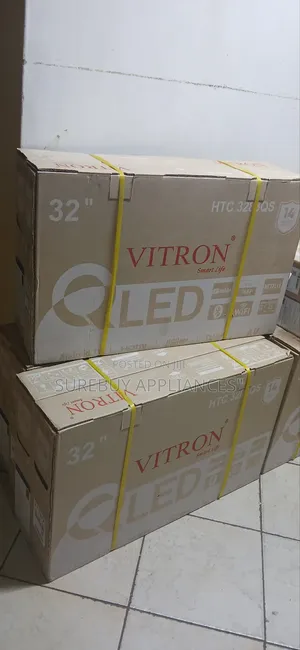 Vitron 32" Ultra Qled Smart Android Tv – Frameless Design, Bluetooth