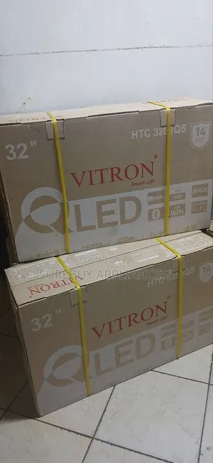 Vitron 32" Android Qled Smart Tv With Bluetooth Slim Bezel