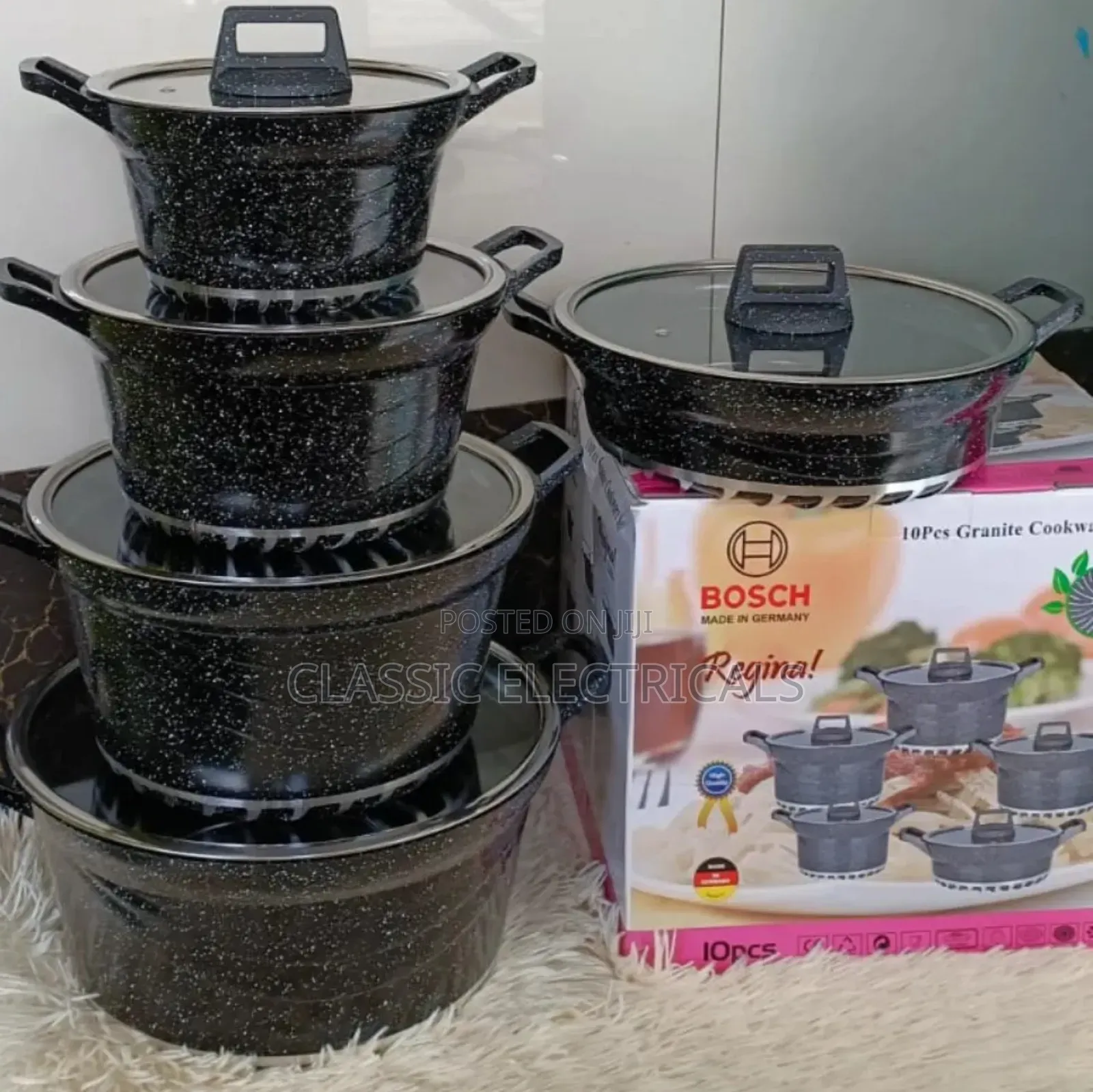 Bosch 10pc Cookware Granite