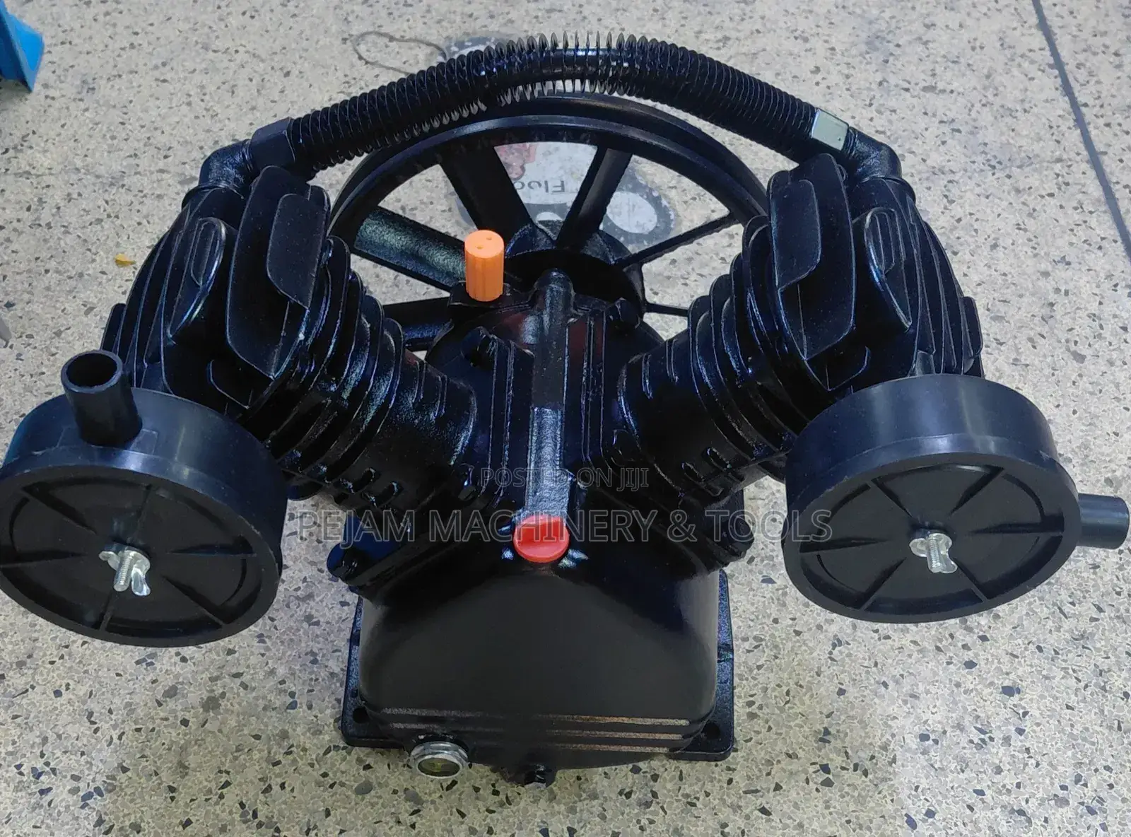 V-Twin 2-Cylinder 65mm Air Compressor Pump Head