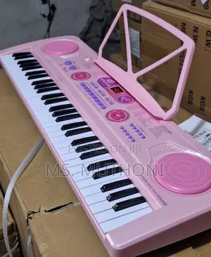Pink Electronic Professional Keyboard/Piano
