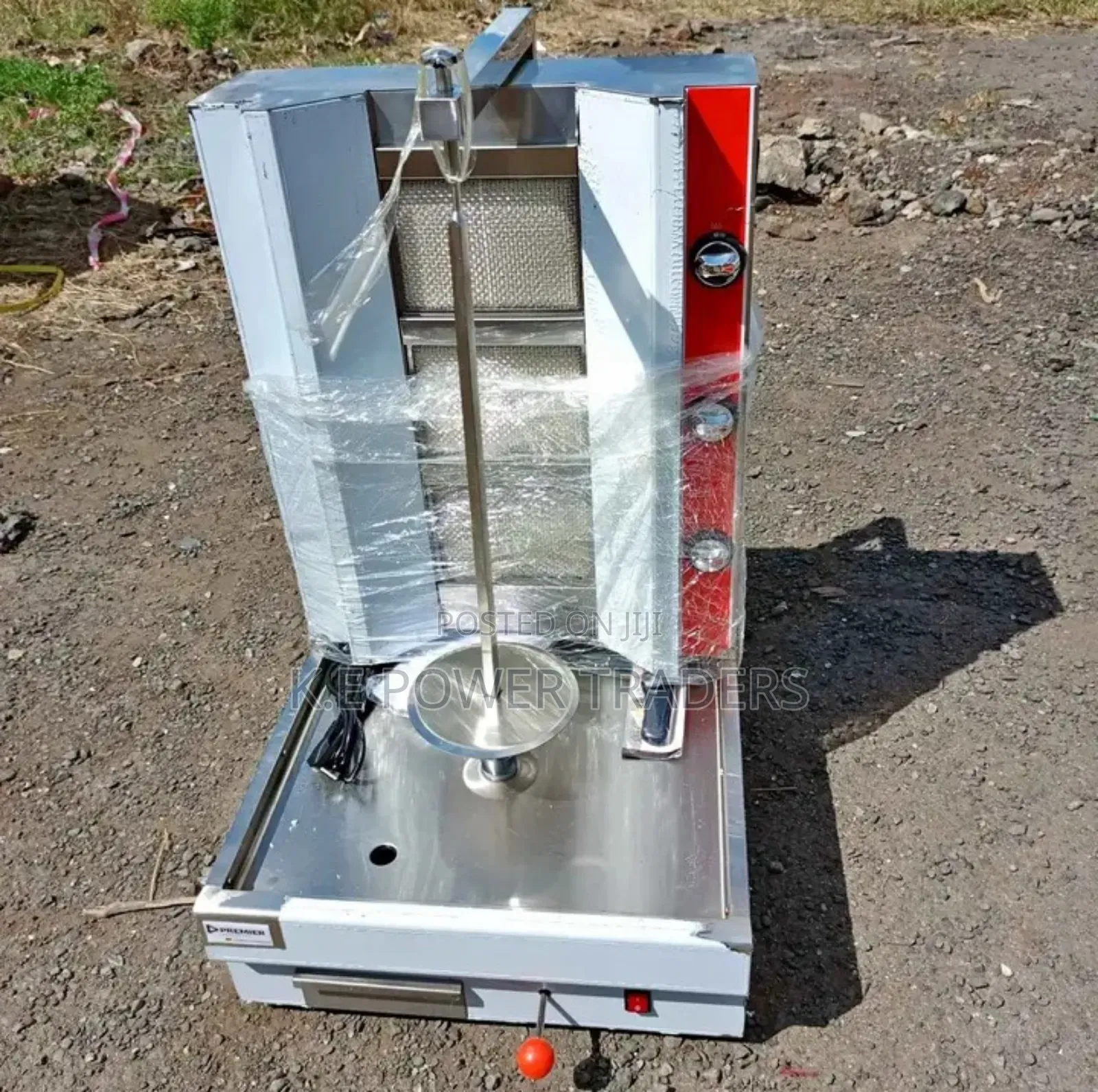 3 Burner Gas Shawarma Machine