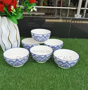 *A Set of 6 Bowls* New Stock 500ml Capacity