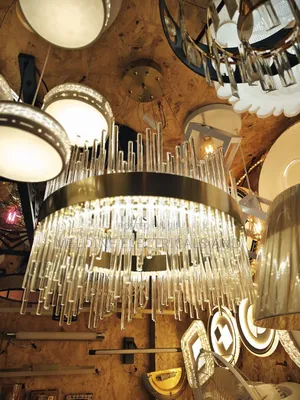 Hanging Light Chandelier Crystal
