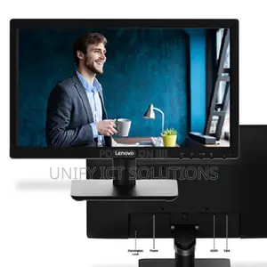 Lenovo D19-10 18.5" Hd Monitor, Black Color,