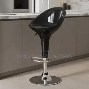 Modern Height Adjustable Rolling Counter Stool