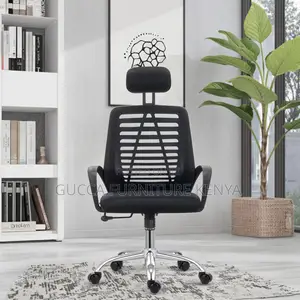 Adjustable Height Computer Headrest Desk Chair