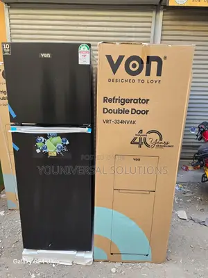 Von Hotpoint 334 Litres No Frost Double Door Refrigerator