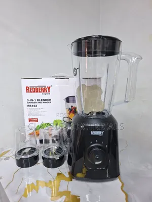 3 in 1 Blender Mincer and Grinder 1.5l Jug