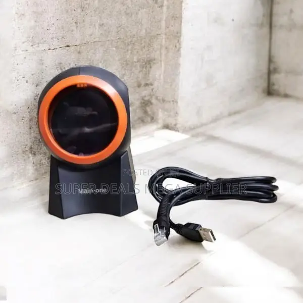 Long Term Reliability 1d and 2d Table Mount Barcode Scanner