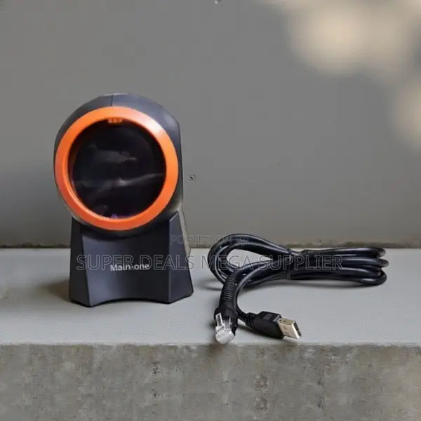 Easily Mountable 1d and 2d Table Mount Barcode Scanner