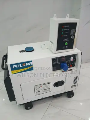 Pulsar Silent Diesel Generator With Ats. 10kva