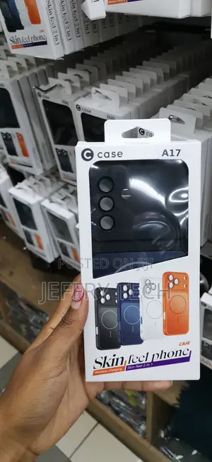 Elzzi Magnetic Samsung Galaxy A17 5g Tpu Back Case -Black