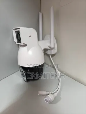 Dual Lens Camera 4g With Ethernet Port and Siren for Alarm