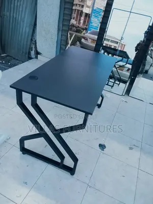 Metallic Computer Study Desk