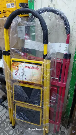 Foldable 3 Step Household Ladder