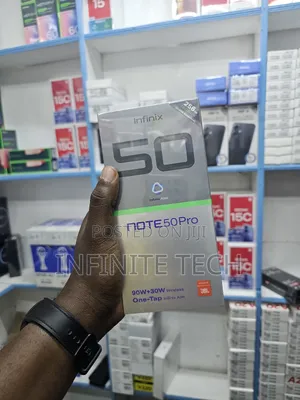 New Infinix Note 50 Pro 4G 256 GB Black