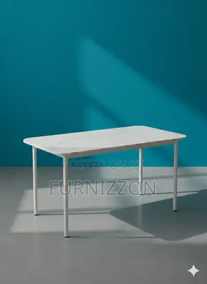 Marble Top Outdoor Dining Table for Garden and Patio