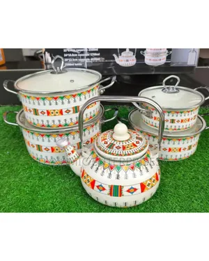 10-Piece Enamel Cookware Set