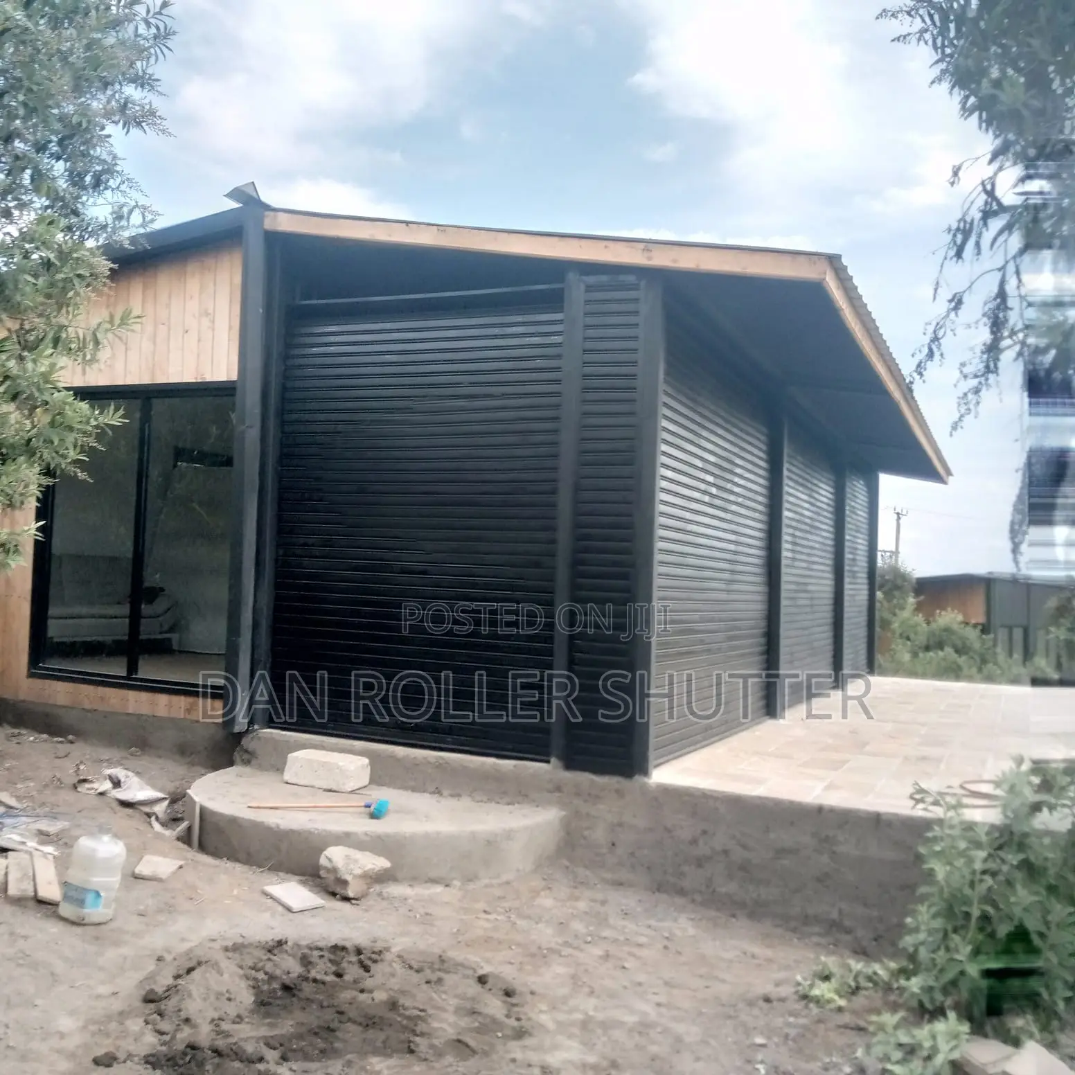 Perforated Roller Shutter – Airflow Display