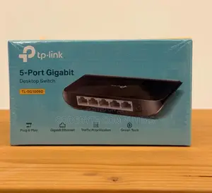 Tp-link 5-port Mbps Gigabit Switch -tl-sg1005d